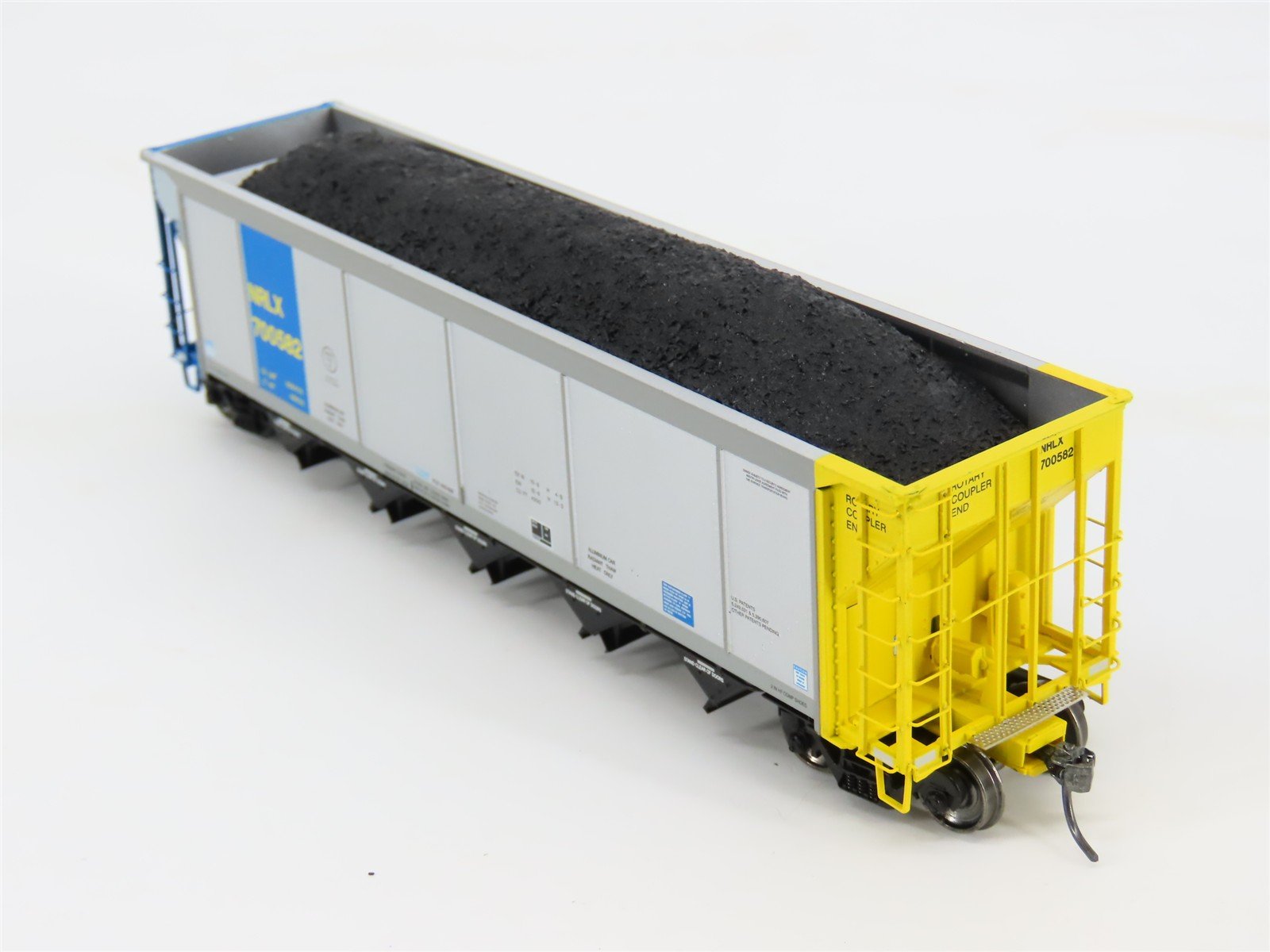 HO ExactRail EE-1307-21 NRLX CIT Group Autoflood Hopper #700582 w/Coal Load
