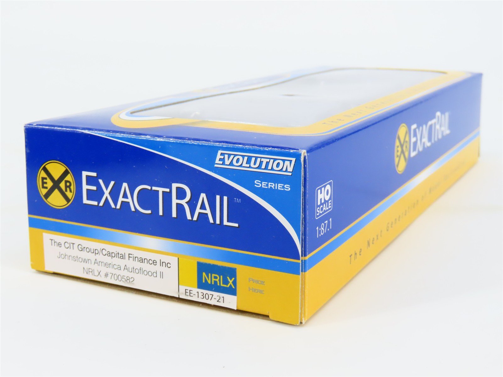 HO ExactRail EE-1307-21 NRLX CIT Group Autoflood Hopper #700582 w/Coal Load