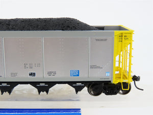 HO ExactRail EE-1307-20 NRLX CIT Group Autoflood Hopper #700579 w/Coal Load