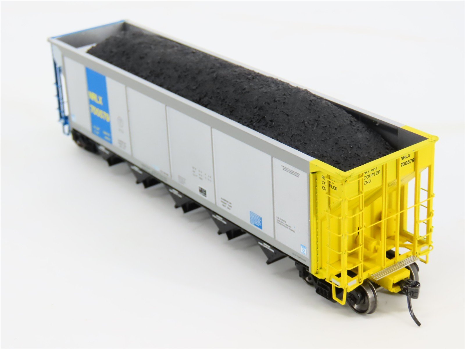 HO ExactRail EE-1307-20 NRLX CIT Group Autoflood Hopper #700579 w/Coal Load