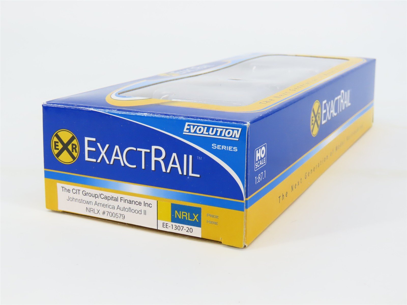HO ExactRail EE-1307-20 NRLX CIT Group Autoflood Hopper #700579 w/Coal Load