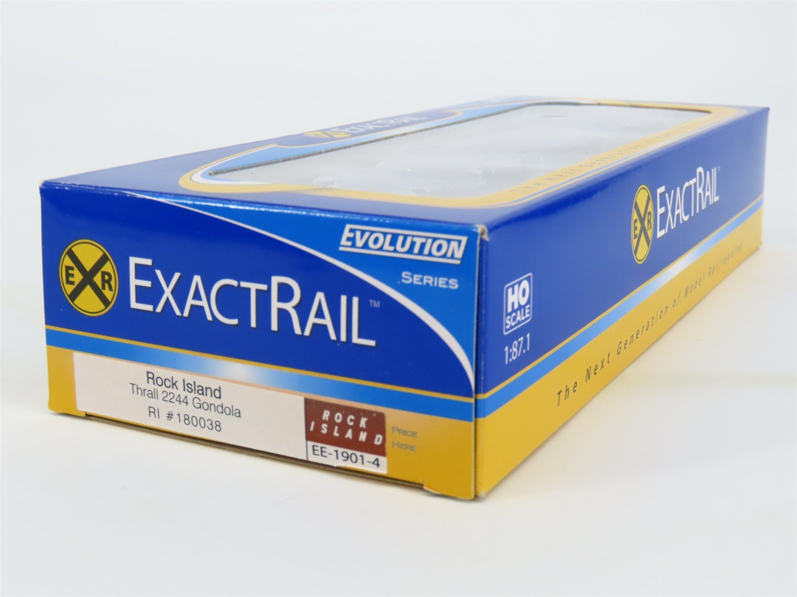 HO Scale ExactRail EE-1901-4 RI Rock Island Thrall 2244 Gondola #180038