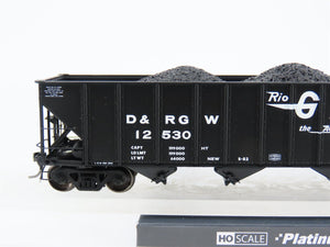 HO ExactRail EP-81460-5 DRGW Rio Grande Bethlehem 3483 4-Bay Hopper Car #12530