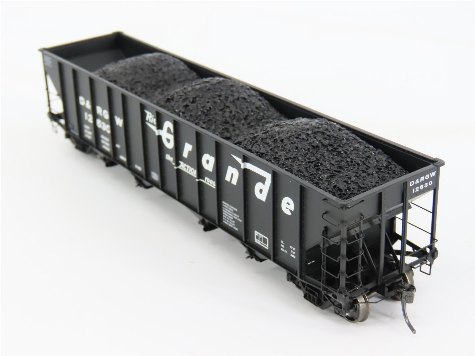 HO ExactRail EP-81460-5 DRGW Rio Grande Bethlehem 3483 4-Bay Hopper Car #12530