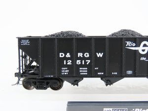 HO ExactRail EP-81460-3 DRGW Rio Grande Bethlehem 3483 4-Bay Hopper Car #12517