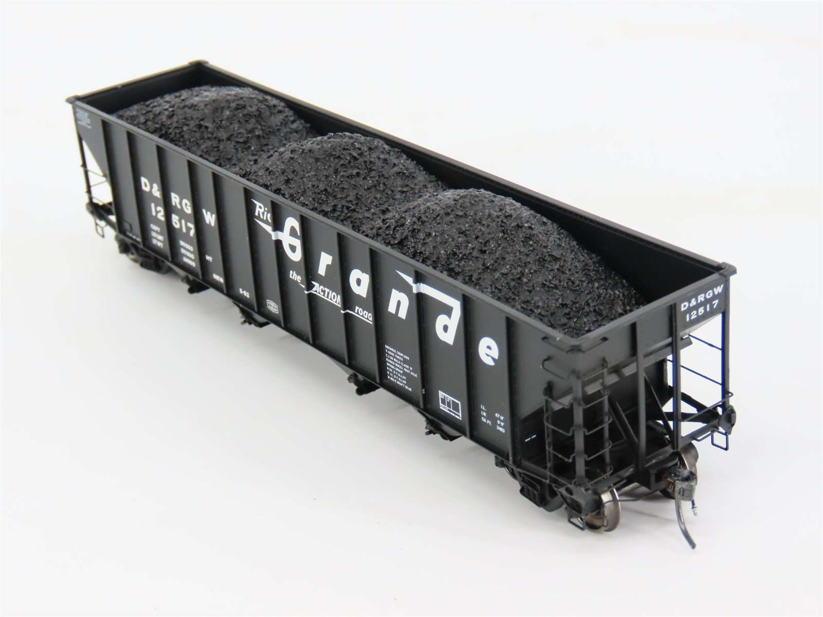 HO ExactRail EP-81460-3 DRGW Rio Grande Bethlehem 3483 4-Bay Hopper Car #12517