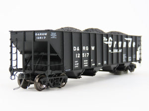 HO ExactRail EP-81460-3 DRGW Rio Grande Bethlehem 3483 4-Bay Hopper Car #12517