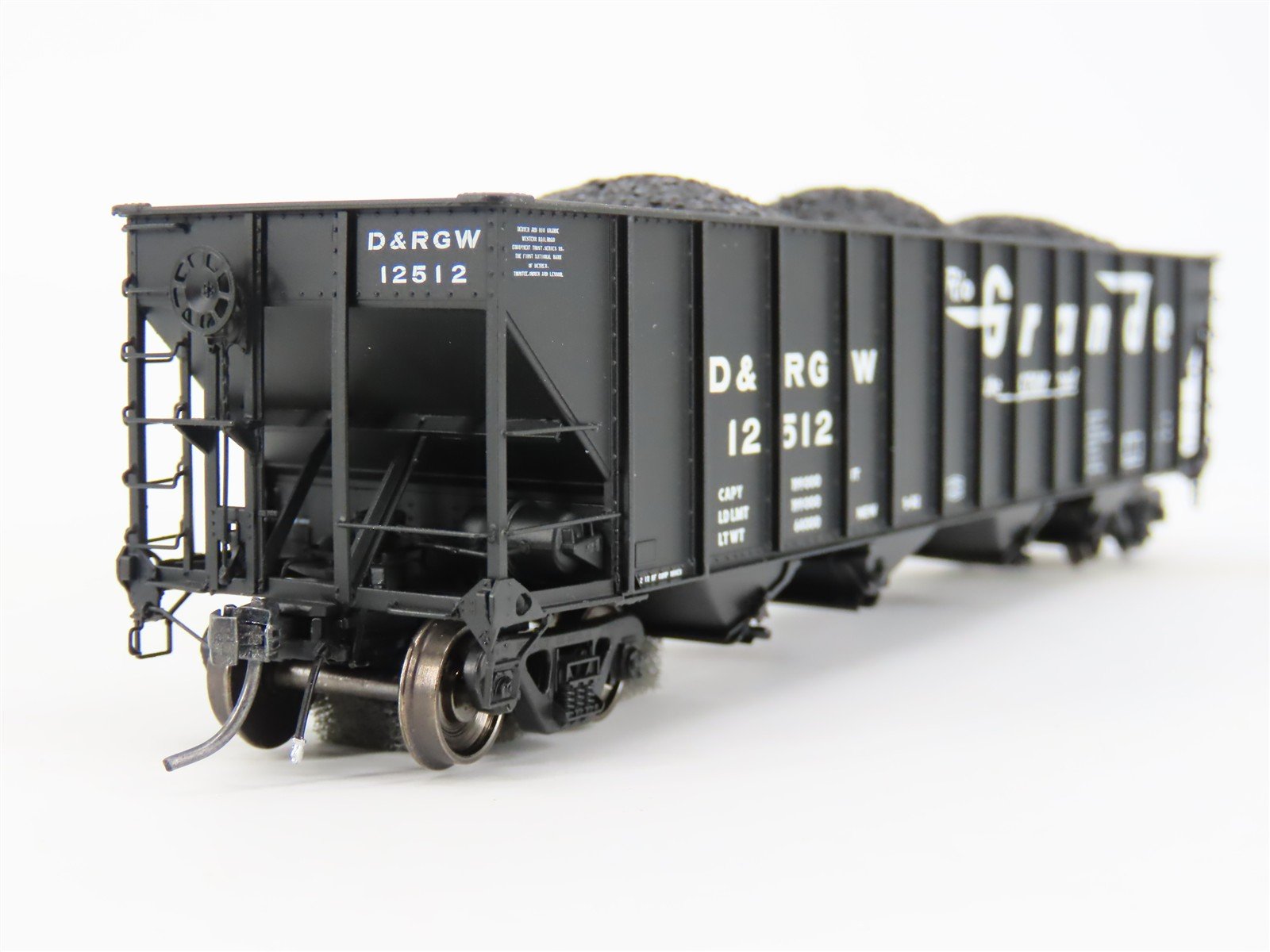HO ExactRail EP-81460-2 DRGW Rio Grande Bethlehem 3483 4-Bay Hopper Car #12512