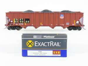 HO ExactRail EP-81467-1 CSXT UP Patched Bethlehem 3483 4-Bay Hopper Car #834055