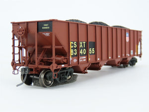 HO ExactRail EP-81467-1 CSXT UP Patched Bethlehem 3483 4-Bay Hopper Car #834055