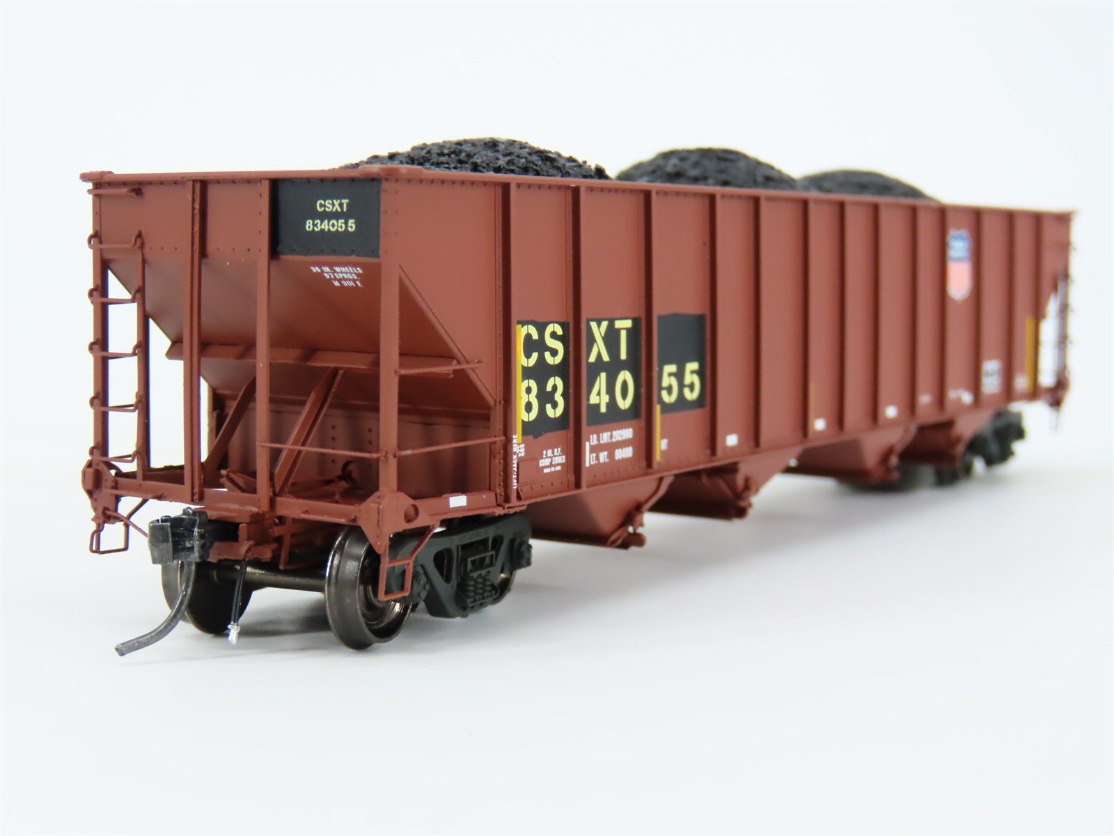 HO ExactRail EP-81467-1 CSXT UP Patched Bethlehem 3483 4-Bay Hopper Car #834055