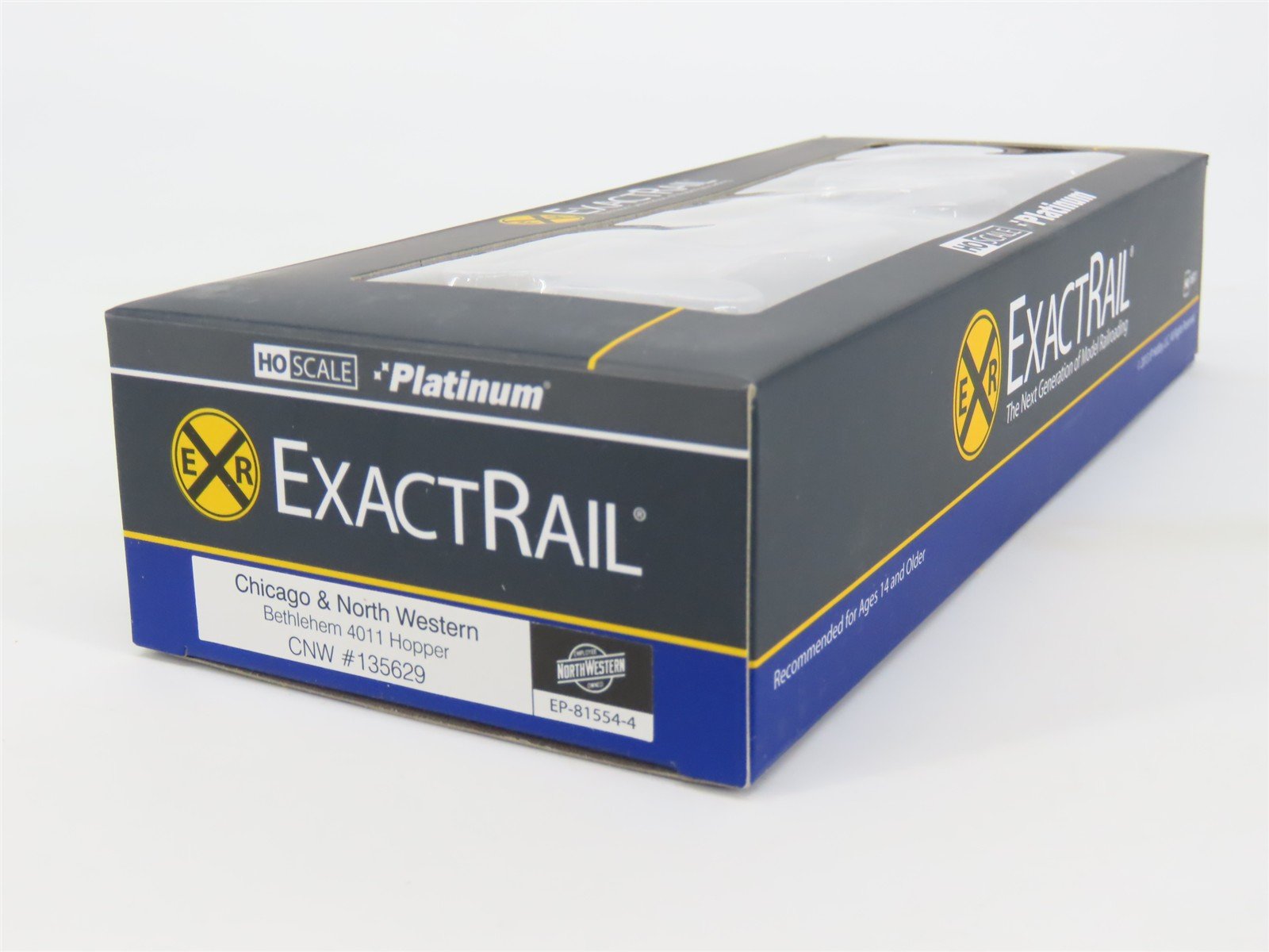 HO ExactRail EP-81554-1 CNW Railway Bethlehem 4011 4-Bay Hopper Car #135629