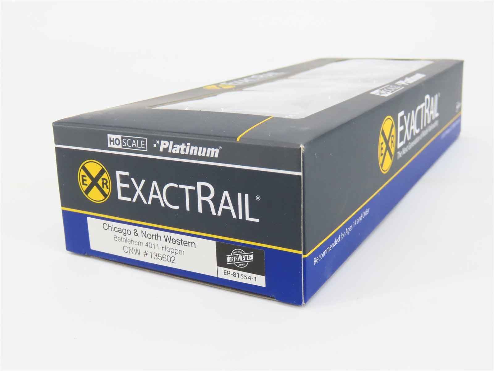 HO ExactRail EP-81554-1 CNW Railway Bethlehem 4011 4-Bay Hopper Car #135602