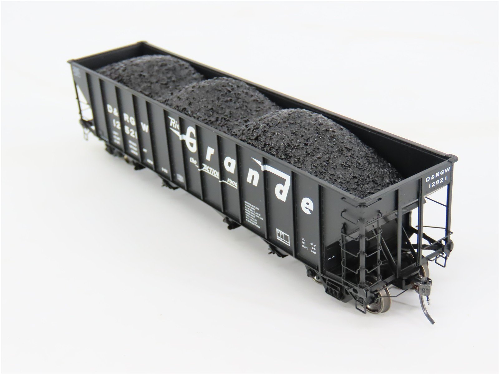 HO ExactRail EP-81460-4 DRGW Rio Grande Bethlehem 3483 4-Bay Hopper Car #12521