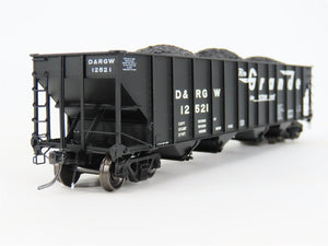 HO ExactRail EP-81460-4 DRGW Rio Grande Bethlehem 3483 4-Bay Hopper Car #12521