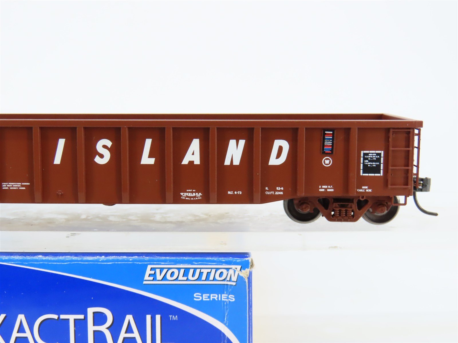 HO Scale ExactRail EE-1901-5 RI Rock Island Thrall 2244 Gondola #180041