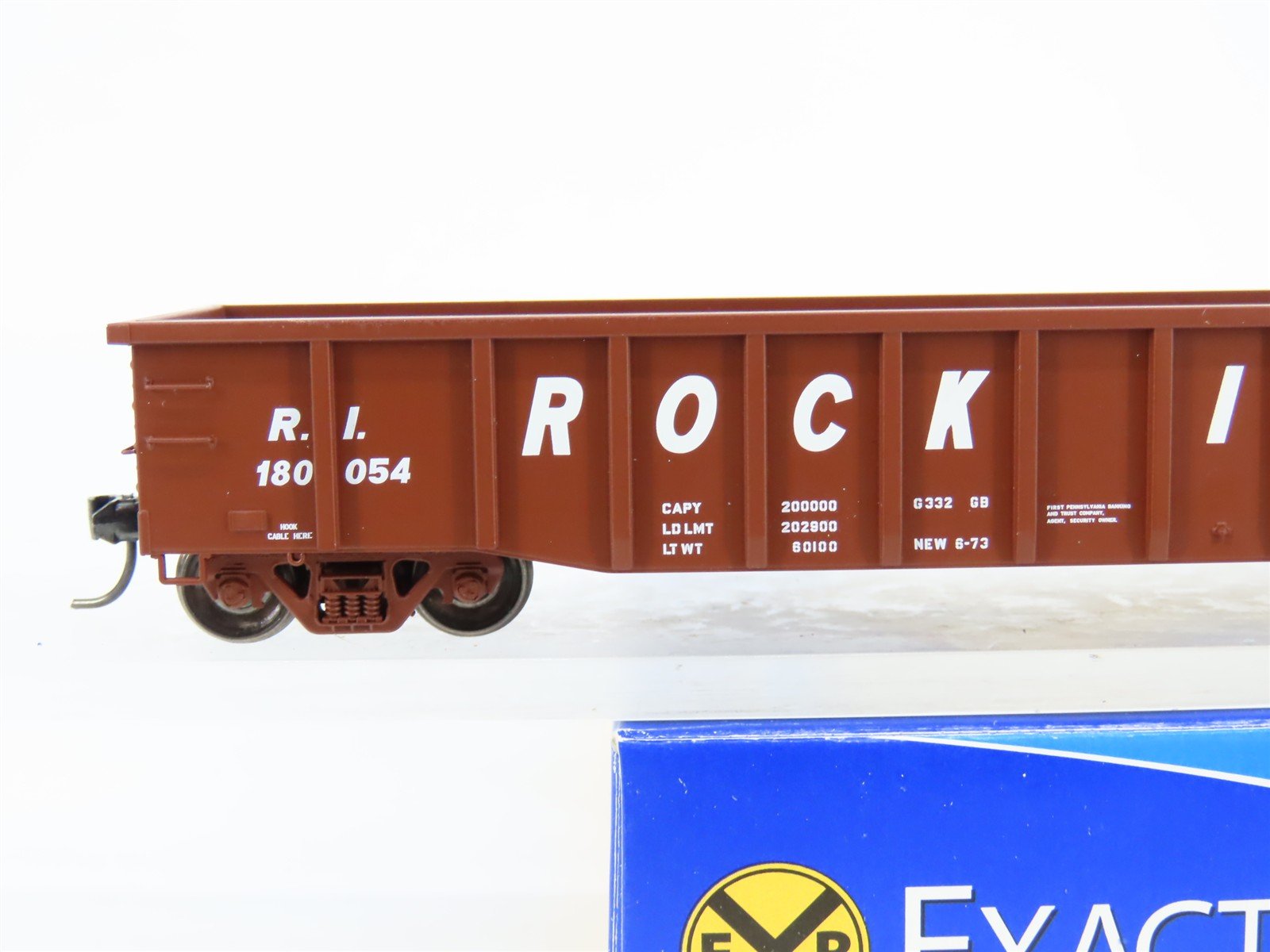 HO Scale ExactRail EE-1901-6 RI Rock Island Thrall 2244 Gondola #180054