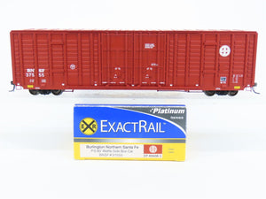 HO Scale ExactRail EP-80608-5 BNSF Railway P-S 60' Waffle Side Boxcar #37555