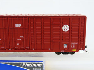 HO Scale ExactRail EP-80608-5 BNSF Railway P-S 60' Waffle Side Boxcar #37555