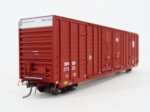 HO Scale ExactRail EP-80608-5 BNSF Railway P-S 60' Waffle Side Boxcar #37555