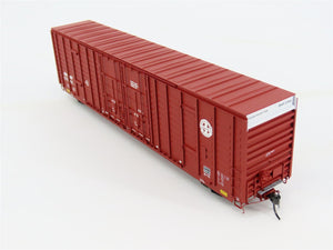 HO Scale ExactRail EP-80608-5 BNSF Railway P-S 60' Waffle Side Boxcar #37555