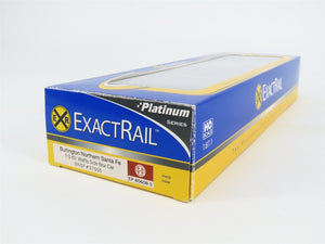 HO Scale ExactRail EP-80608-5 BNSF Railway P-S 60' Waffle Side Boxcar #37555