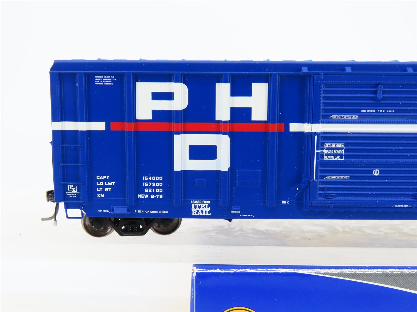 HO ExactRail EP-80908-4 PH&D Port Huron & Detroit P-S 5344 50' Boxcar #3021