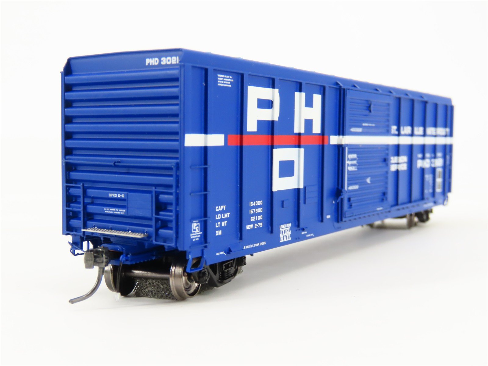 HO ExactRail EP-80908-4 PH&D Port Huron & Detroit P-S 5344 50' Boxcar #3021