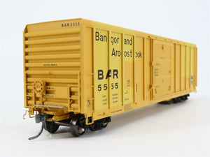 HO Scale ExactRail EP-80902-4 BAR Bangor & Aroostook P-S 5344 50' Boxcar #5555