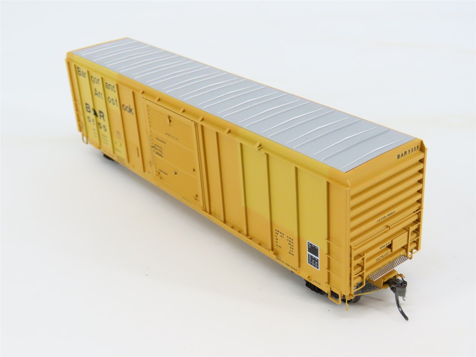 HO Scale ExactRail EP-80902-4 BAR Bangor & Aroostook P-S 5344 50' Boxcar #5555