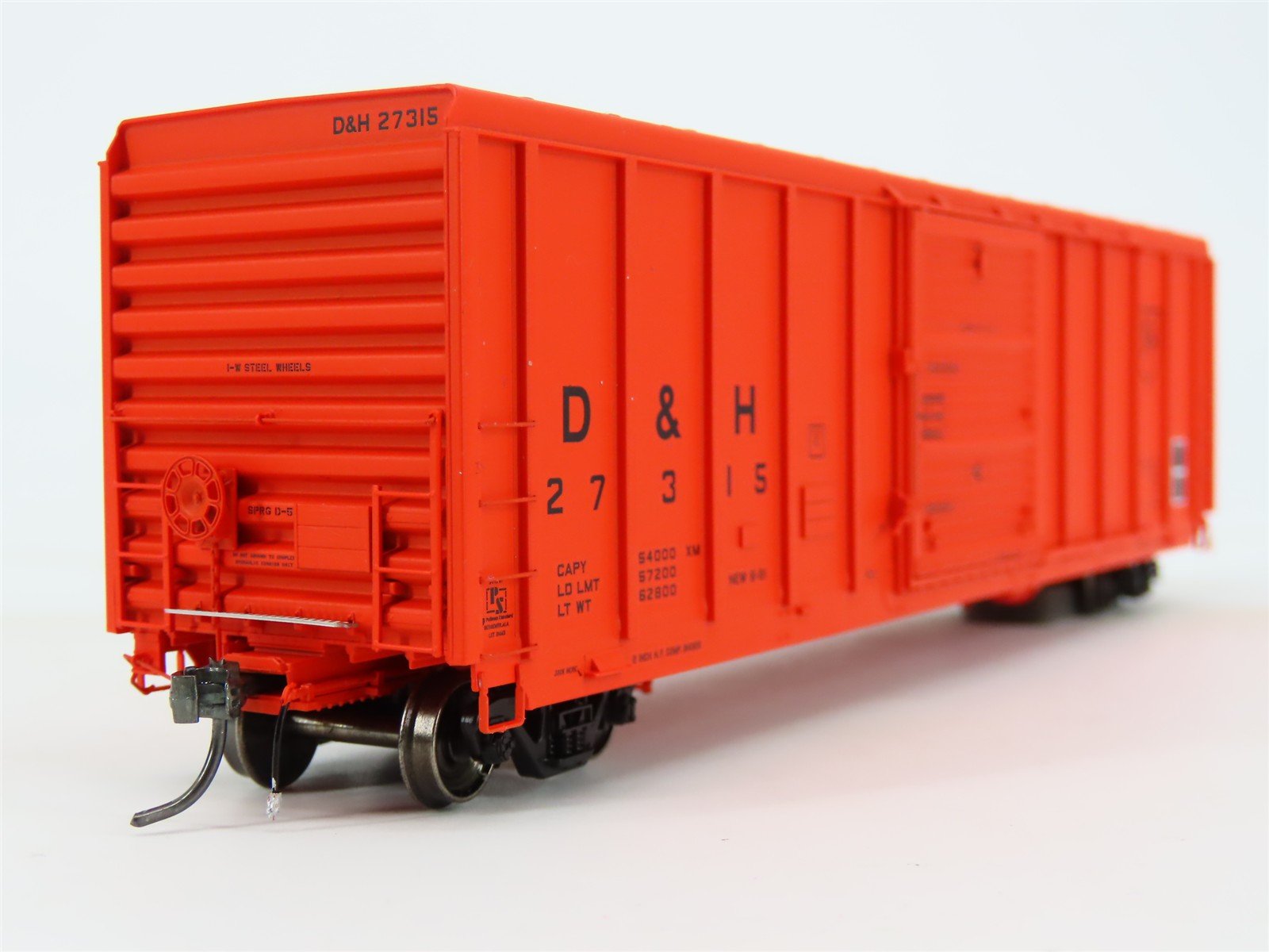 HO Scale ExactRail EP-80912-4 D&H Delaware & Hudson P-S 5344 50' Boxcar #27315