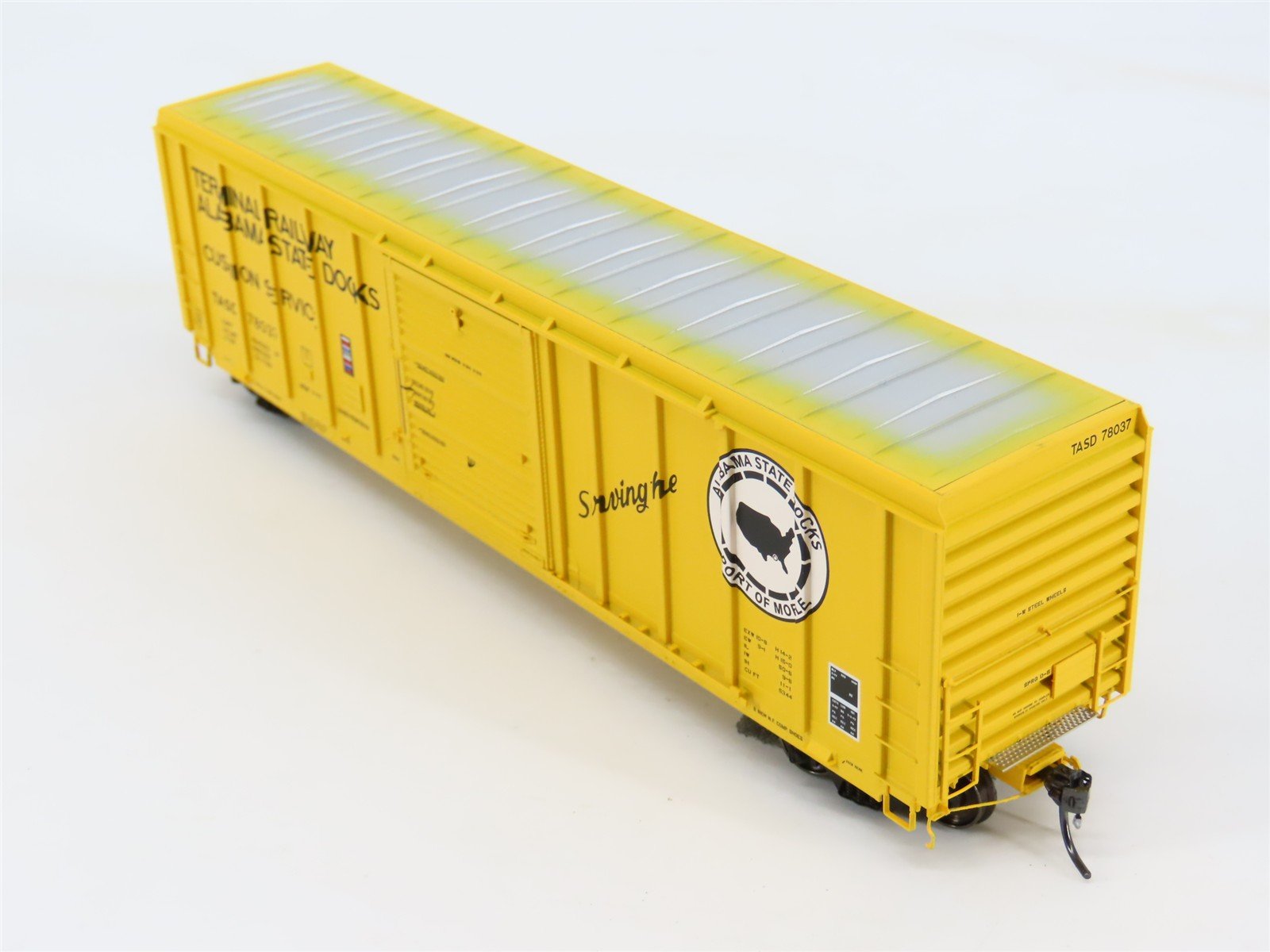 HO Scale ExactRail EP-80911-4 TASD Alabama Docks P-S 5344 50' Boxcar #78037
