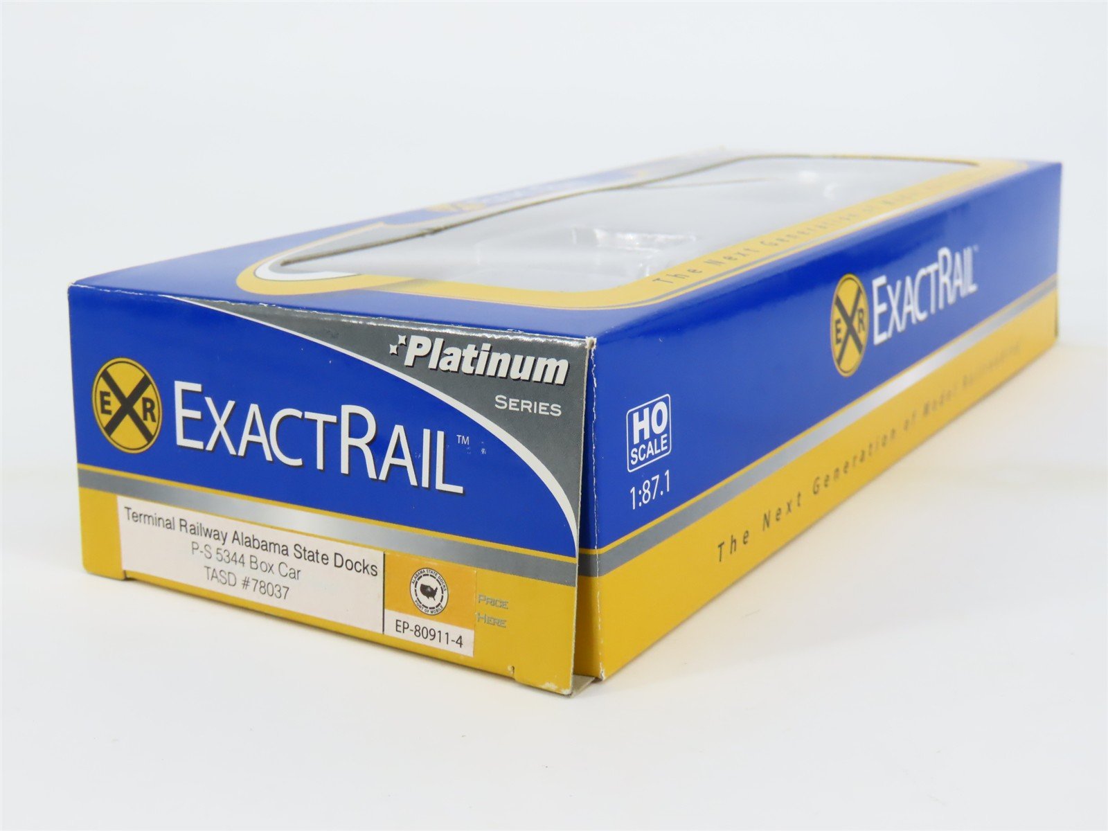 HO Scale ExactRail EP-80911-4 TASD Alabama Docks P-S 5344 50' Boxcar #78037