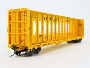 HO Scale ExactRail EP-81105-6 MILW Milwaukee Road 63' Centerbeam Flatcar #63097