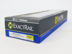 HO Scale ExactRail EP-81105-6 MILW Milwaukee Road 63' Centerbeam Flatcar #63097