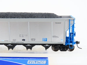 HO ExactRail EE-1307-16 NRLX CIT Group Autoflood Hopper #700535 w/Coal Load