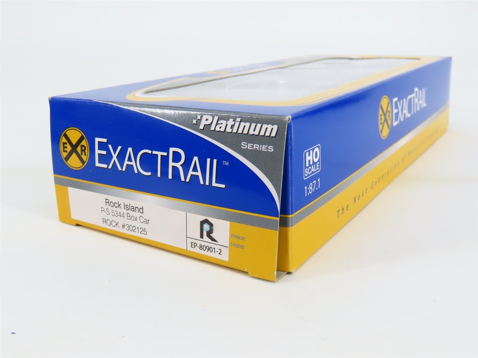 HO Scale ExactRail EP-80901-2 ROCK/RI Rock Island P-S 5344 50' Boxcar #302125