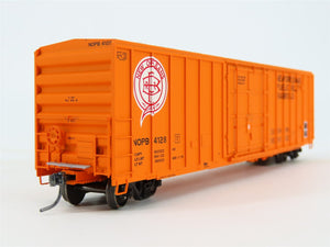 HO Scale ExactRail EE-1853-3 NOPB New Orleans Belt FMC 5327 50' Boxcar #4128
