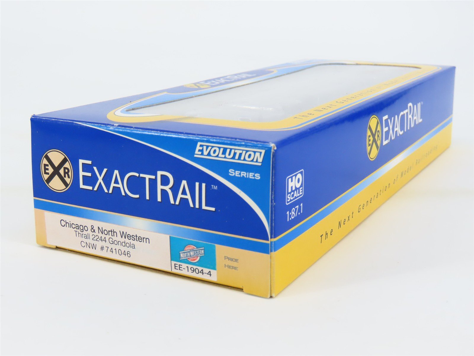 HO Scale ExactRail EE-1904-4 CNW Railway Thrall 2244 Gondola Car #741046