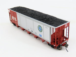 HO Scale ExactRail EP-1301-25 BNSF Railway Autoflood II Hopper Car #650290 wLoad