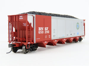 HO Scale ExactRail EP-1301-25 BNSF Railway Autoflood II Hopper Car #650290 wLoad