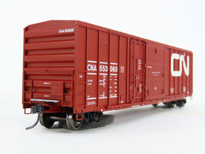 HO Scale ExactRail EE-1807-6 CNA Canadian National FMC 5277 50' Boxcar #553065