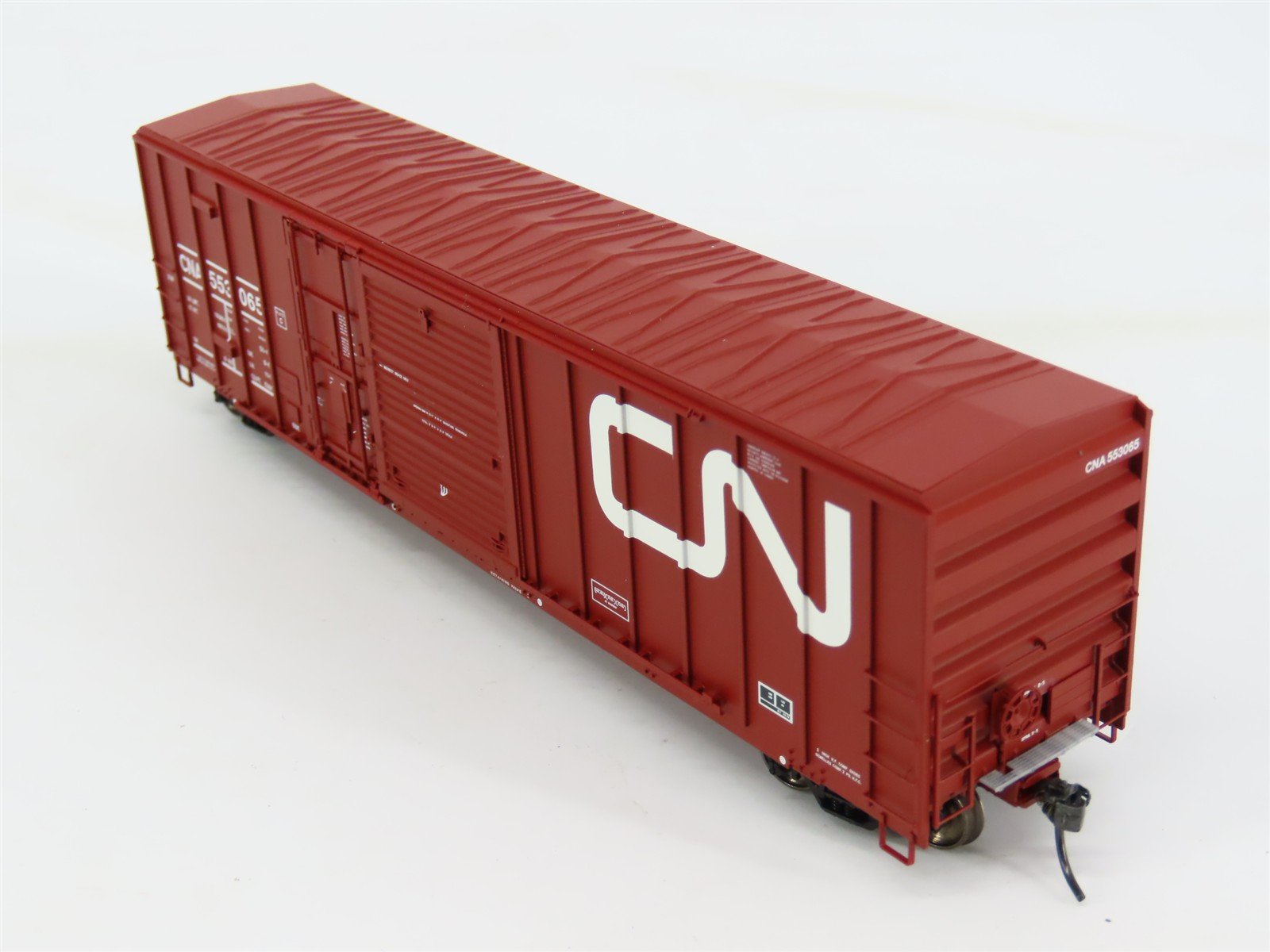 HO Scale ExactRail EE-1807-6 CNA Canadian National FMC 5277 50' Boxcar #553065