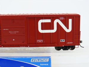 HO Scale ExactRail EE-1807-5 CNA Canadian National FMC 5277 50' Boxcar #553052
