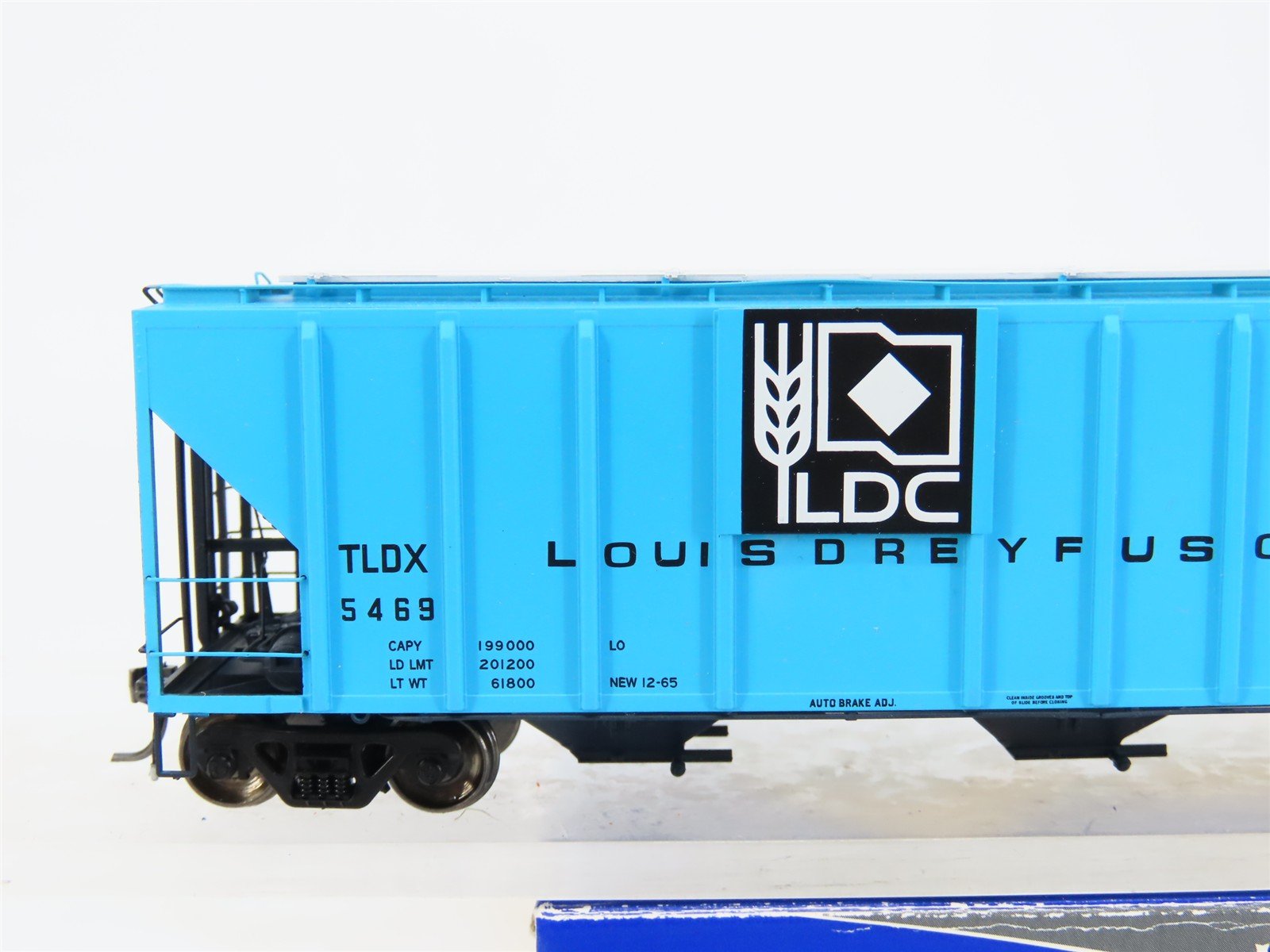 HO ExactRail EP-80179-6 TLDX Louis-Dreyfus Corp P-S 4427 3-Bay Hopper #5469