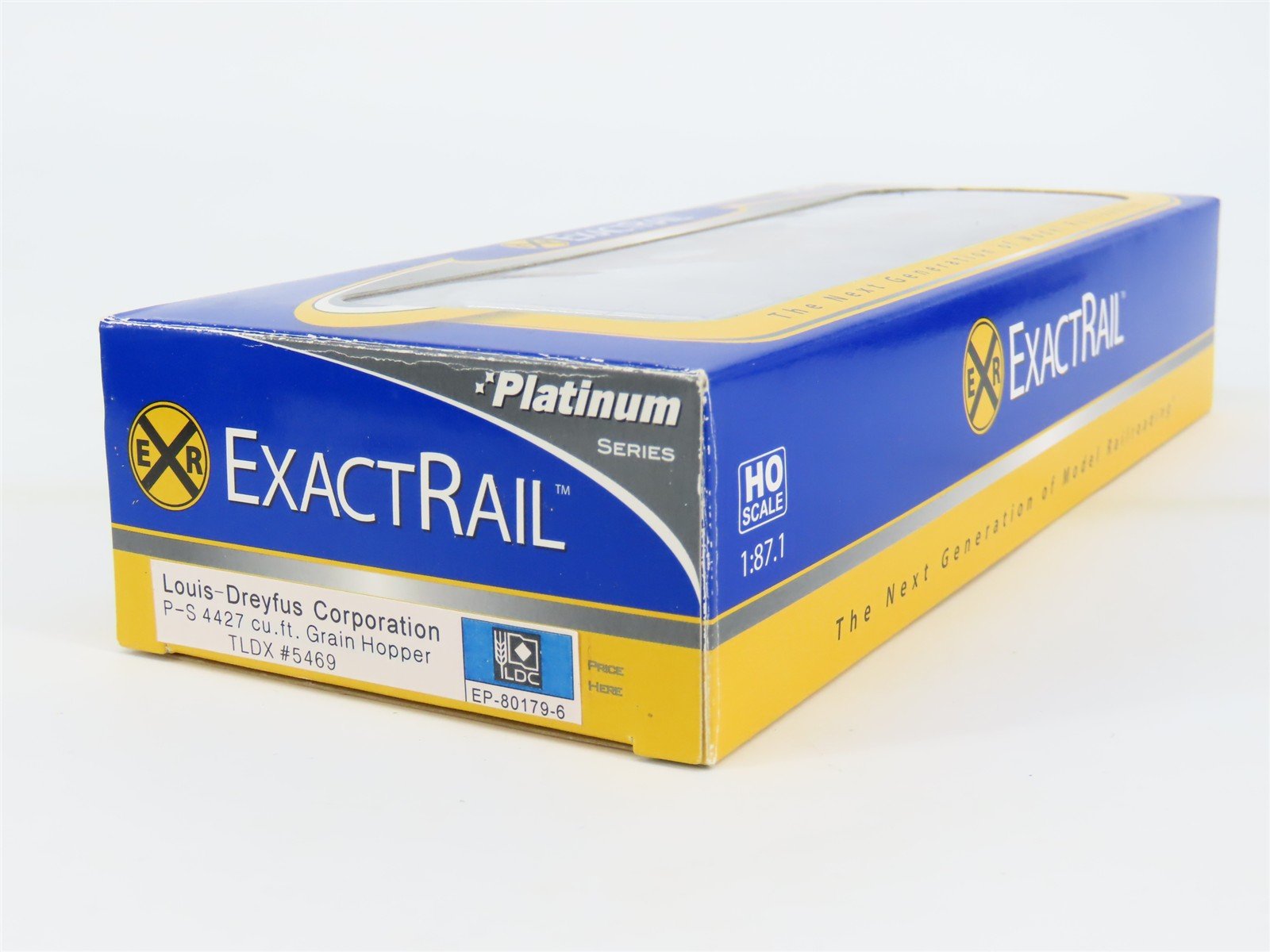 HO ExactRail EP-80179-6 TLDX Louis-Dreyfus Corp P-S 4427 3-Bay Hopper #5469