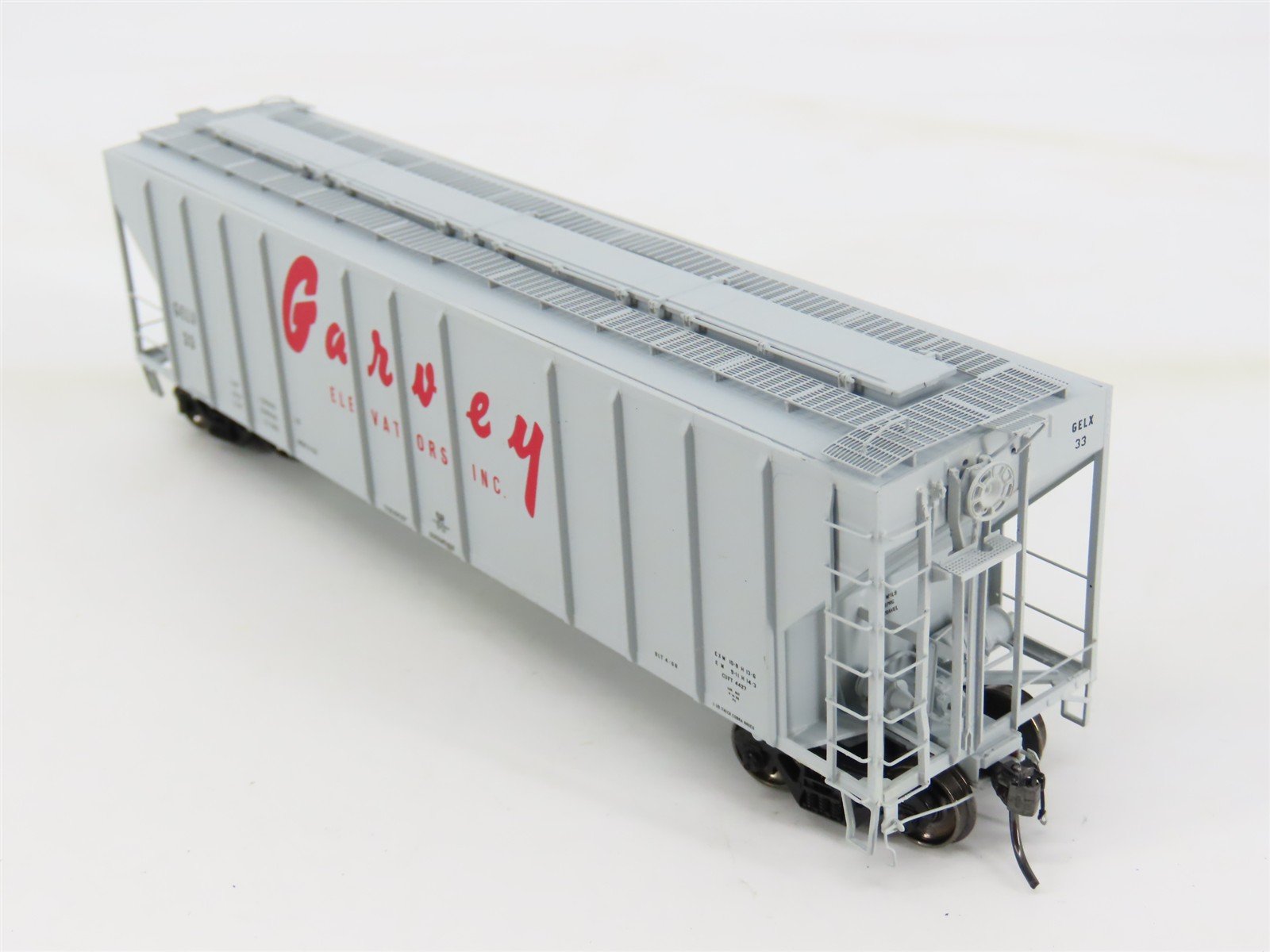 HO Scale ExactRail EP-80172-6 GELX Garvey Elevators P-S 4427 3-Bay Hopper #33