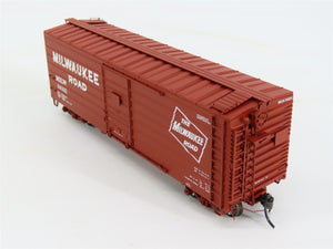 HO Scale ExactRail EPS-90003-10 MILW Milwaukee Road 40' Ribside Boxcar #34321