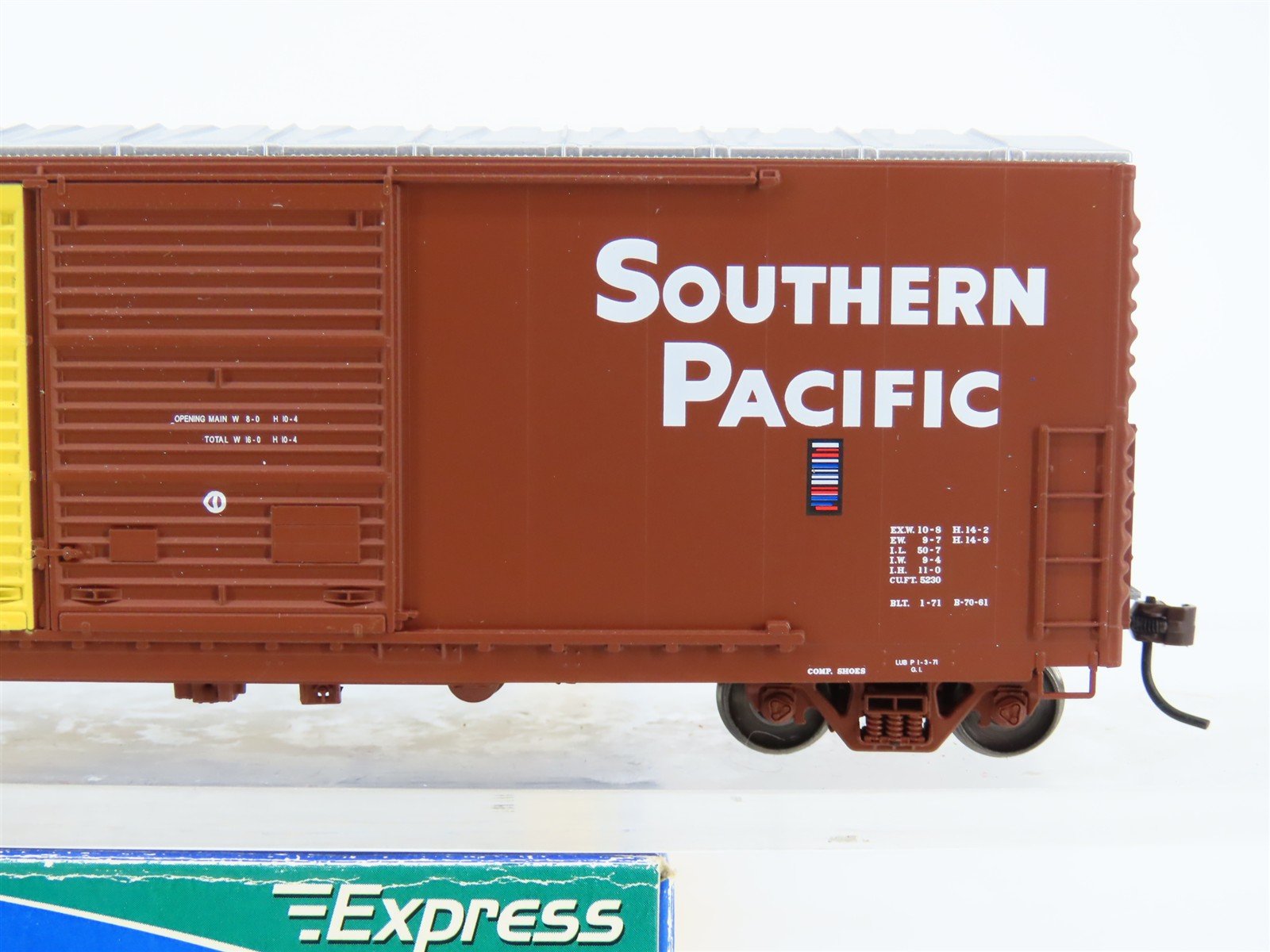 HO Scale ExactRail EX-150002-4 SP Southern Pacific Gunderson 50' Boxcar #225678