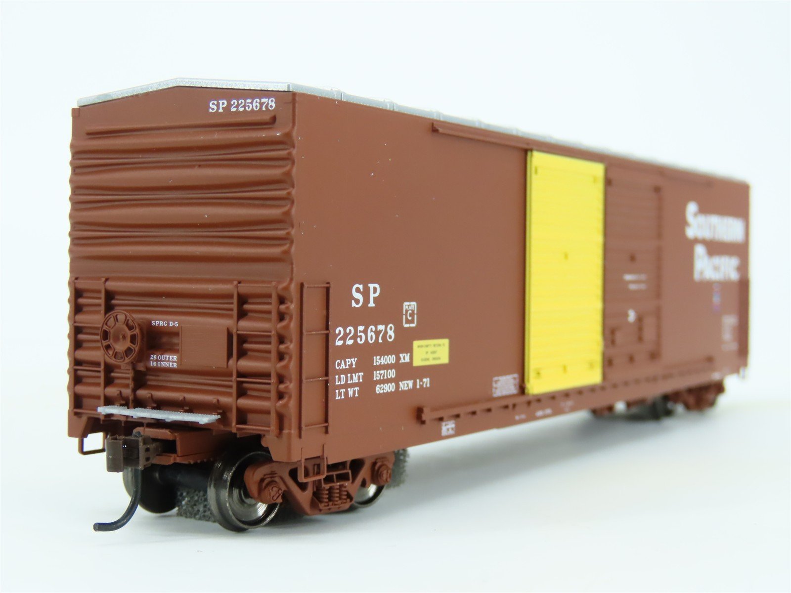 HO Scale ExactRail EX-150002-4 SP Southern Pacific Gunderson 50' Boxcar #225678